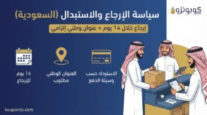 سياسة الاستبدال والاسترجاع في متجر الشمس والرمال