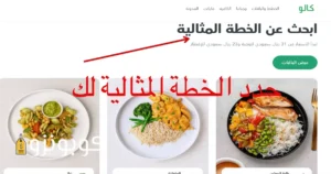 صوره توضح اختيار الخطة في كالو