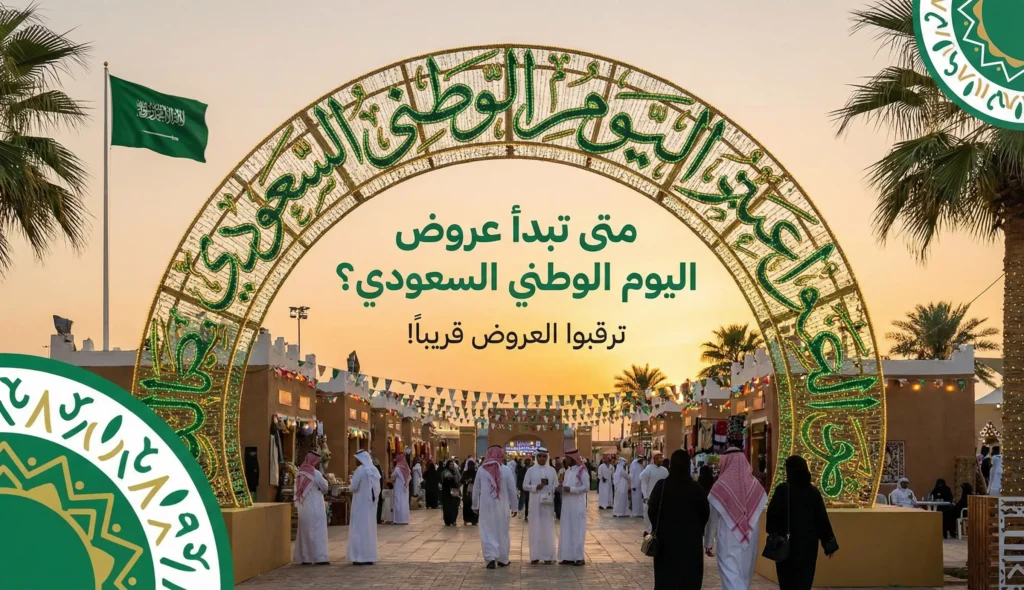 تخفيضات اليوم الوطني السعودي